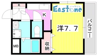 ラ・フォーレ郡元【3階】の間取り