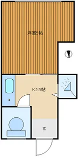 水野荘【1階】の間取り