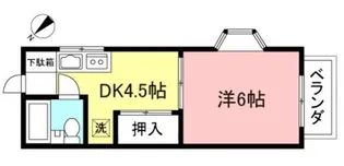 アビタシオン7【2階】の間取り