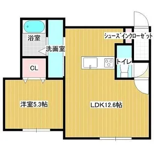 サンセット【2階】の間取り