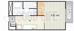 兵庫県加古郡播磨町南野添1【アパート】の間取り