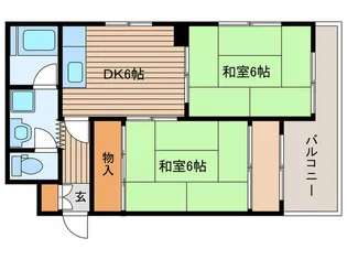 コーポサニープレイス【1階】の間取り