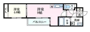 セブンプロート江波本町I(南側)【3階】の間取り