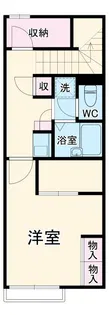レオパレスアネーロ【2階】の間取り