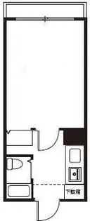 エクセルフォルム東新宿【5階】の間取り