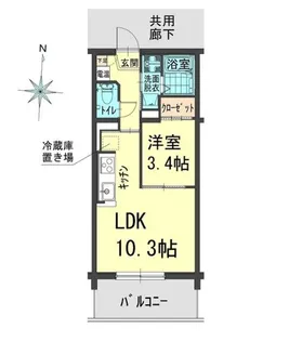 アウトルック【1階】の間取り
