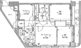 ガーデンライフ久里浜12番館【1階】の間取り