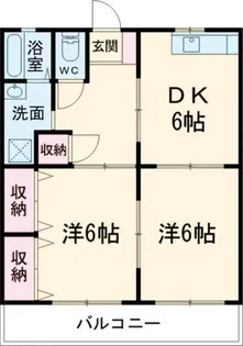 熊本県熊本市南区城南町舞原【マンション】の間取り
