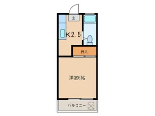 ハウス寿【1階】の間取り