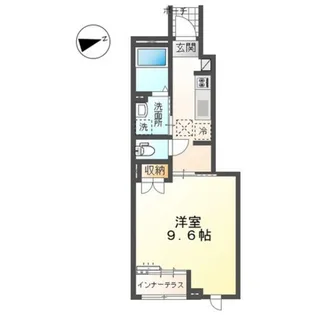 1Kの間取り画像