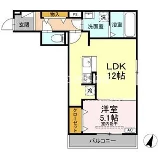 静岡県浜松市中央区広沢2【アパート】の間取り