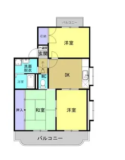 グリーンタウンMS【2階】の間取り