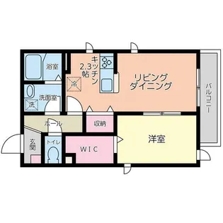 パークリッジ村上【2階】の間取り