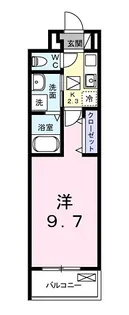 東京都あきる野市引田【アパート】の間取り