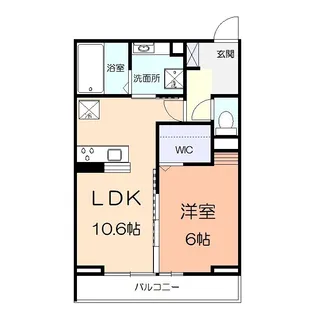 サンパティーク矢部【3階】の間取り