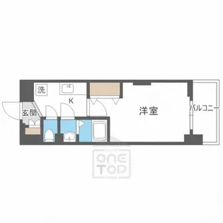 Luxe今里2【9階】の間取り