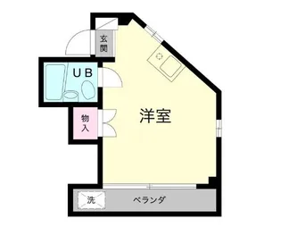 スコレー轟【2階】の間取り