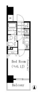 コージーコート御殿山【3階】の間取り