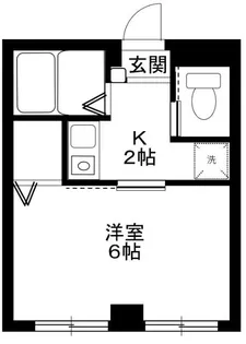 ハイムアルカディア【1階】の間取り