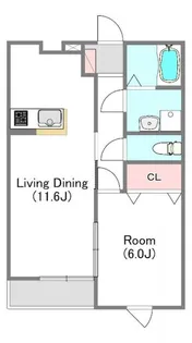 GRACE HIRAYAMA B【1階】の間取り