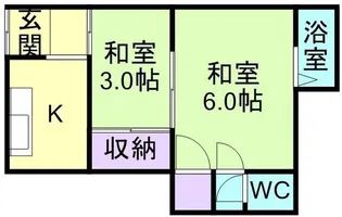 西本住宅【1階】の間取り