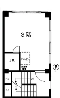 松井ビル【3階】の間取り