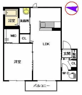 セントラルサン【1階】の間取り