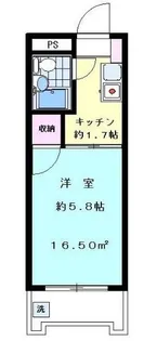 ハイタウン駒沢公園【1階】の間取り