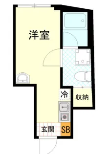 東京都練馬区練馬3【アパート】の間取り