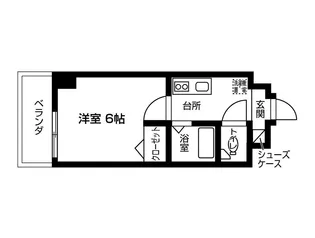 アミークス日野神明【2階】の間取り