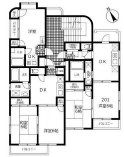 第2ハイツ小池【2階】の間取り