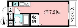 ジョイフル高井戸弐番館【3階】の間取り