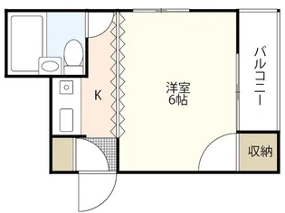 メープル琥珀【2階】の間取り