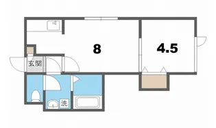 バリューズ【2階】の間取り