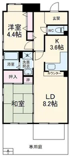ラ・ソレイユさいたま【3階】の間取り
