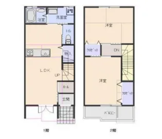ツインメゾネット出雲の間取り