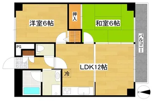 フレグランスデミツ【3階】の間取り