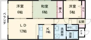 Jステージ若草【11階】の間取り