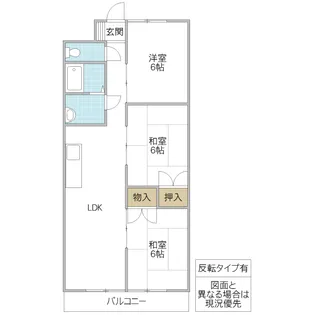 ジャパンハウスOARAI【5階】の間取り