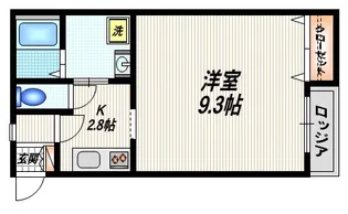 東京都大田区北糀谷2【マンション】の間取り