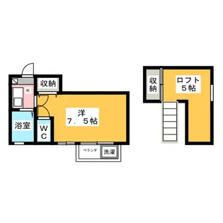 ブランドールIII【2階】の間取り
