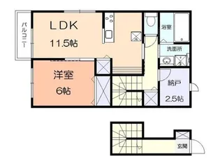 グランルーチェ【2階】の間取り