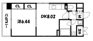 プラネシア星の子四条西洞院【10階】の間取り