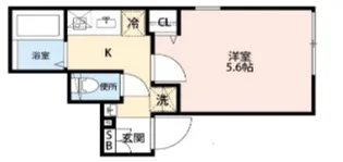 グランクオール三ノ輪【4階】の間取り
