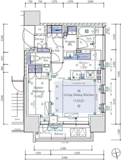 パークホームズ本郷三丁目【8階】の間取り