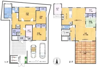 東京都練馬区南大泉1【一戸建】の間取り