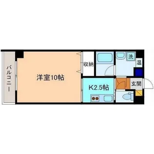 ラ・モークII【2階】の間取り