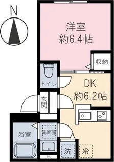 東京都板橋区弥生町【マンション】の間取り