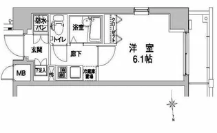 ドルチェ東京深川壱番館【7階】の間取り