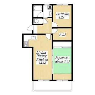 パインクリークガーデン【2階】の間取り